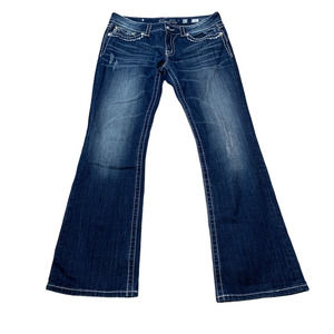 Miss Me Low Rise Bootcut Denim Jeans Size 32